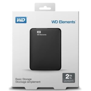 WD Elements 2TB - Harddisk Eksternal